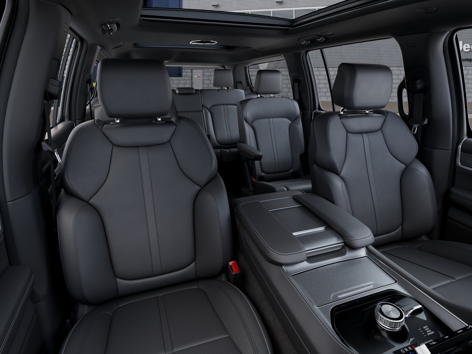 New 2026 Baltic-Gray Metallic Clear-Coat Exterior Paint Jeep Grand Wagoneer image 9