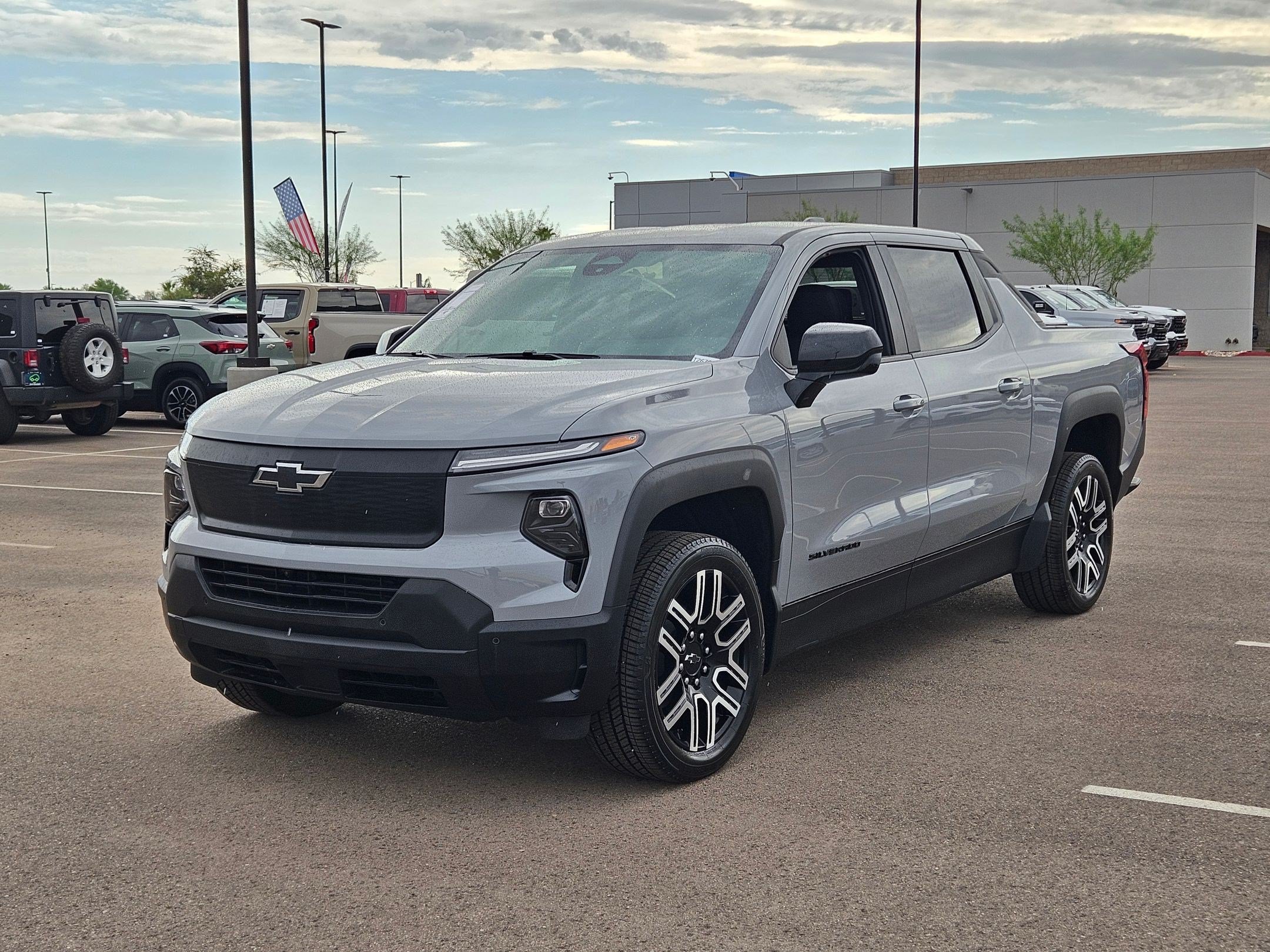 New 2026 Slate Gray Metallic Chevrolet WT - Standard Range image 14