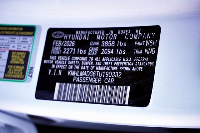 Used 2026 White Hyundai SEL Sport image 29