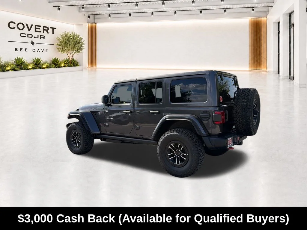 New 2026 Granite Crystal Metallic Clearcoat Jeep Rubicon X image 7
