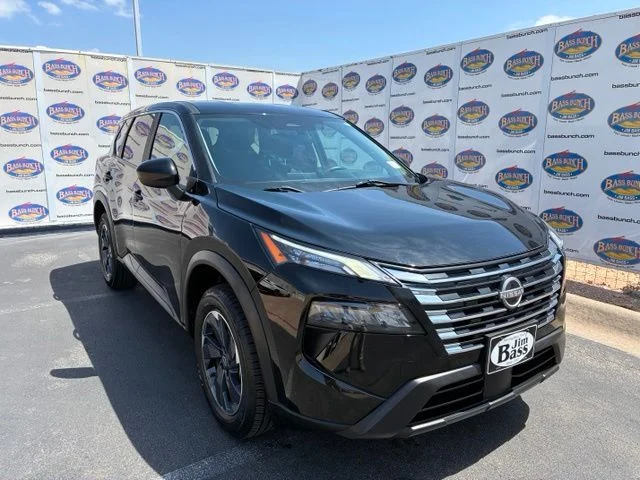 Used 2024 Super Black Nissan SV image 2
