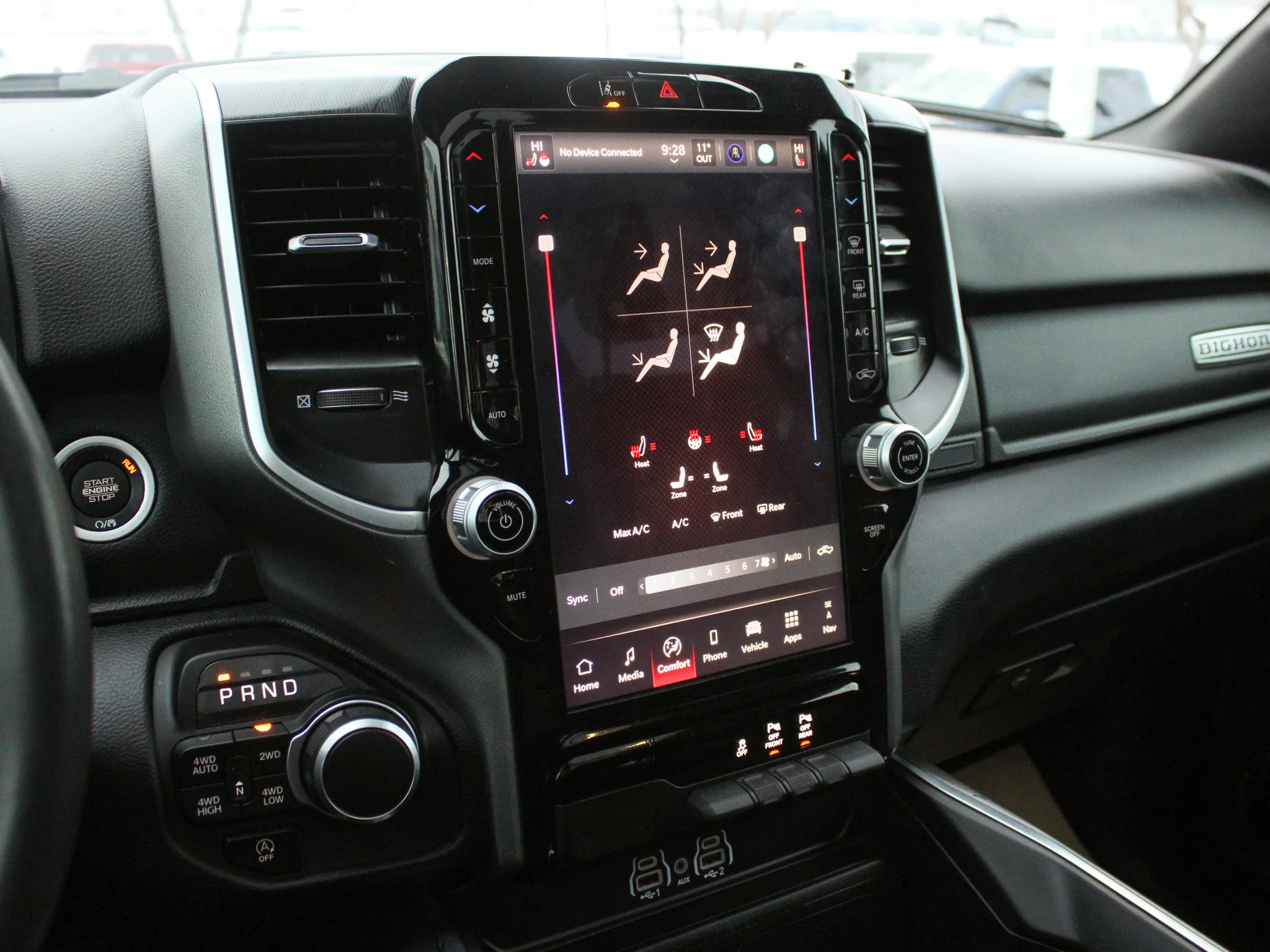Certified Used 2025 Black RAM Big Horn * Alpine | Panoramic Sunroof | Heated Seats | Wireless Charger | Apple CarPlay image 19
