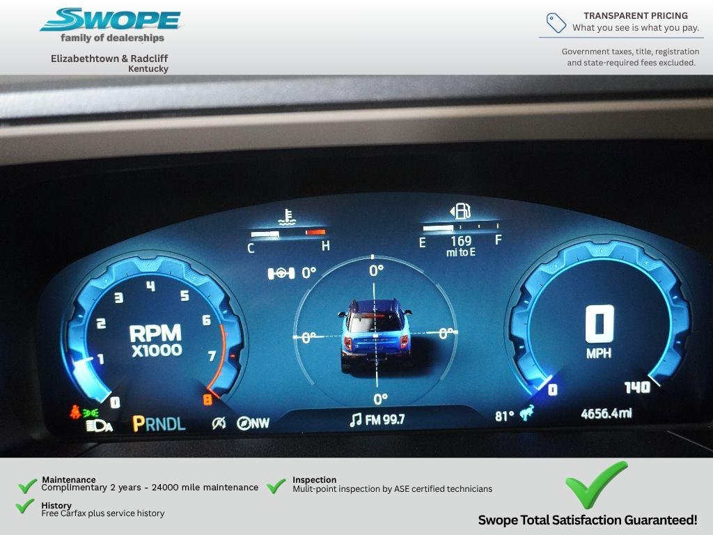 Used 2025 Velocity Blue Metallic Ford Big Bend image 17