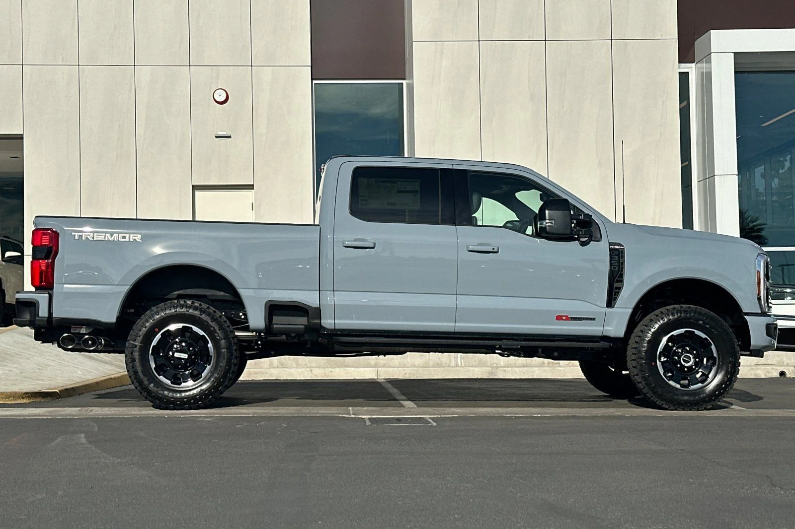 New 2026 Glacier Gray Metallic Tri-Coat Ford F-350® Platinum® image 2