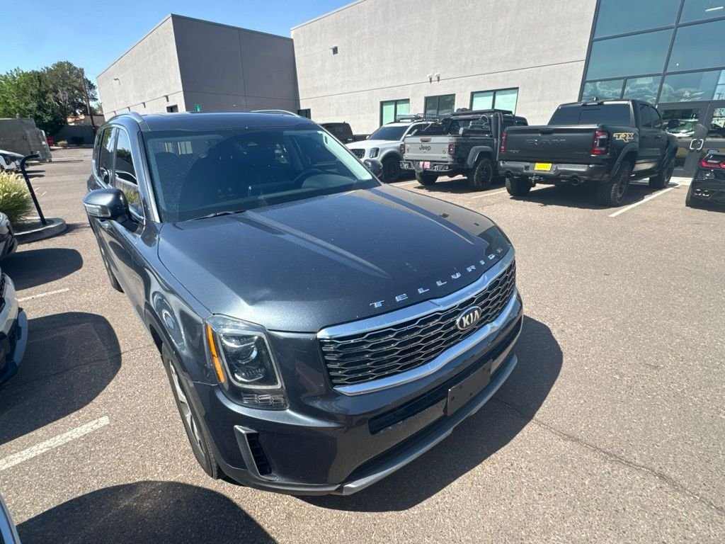 Used 2020 Gray Kia EX image 1