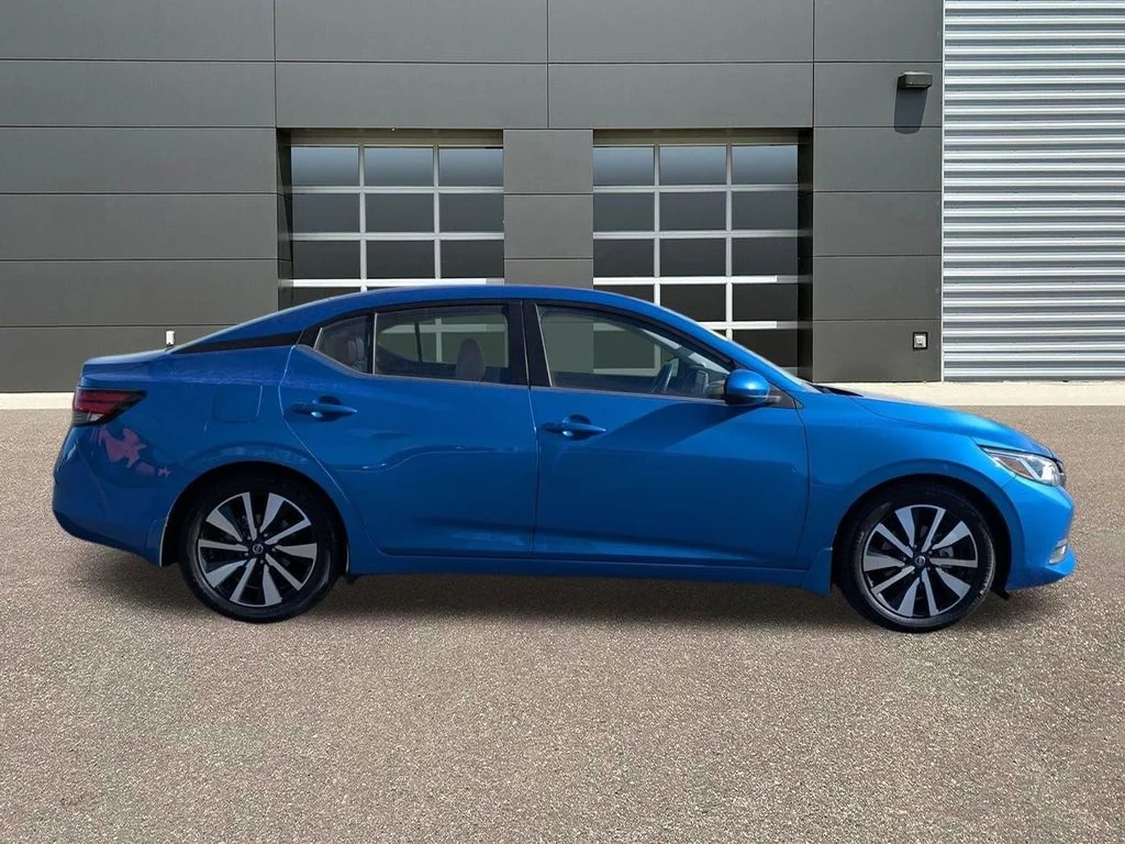 Certified Used 2023 Electric Blue Metallic Nissan SV image 4