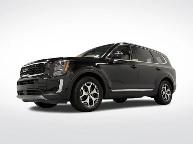 Used 2022 Black Kia EX image 4