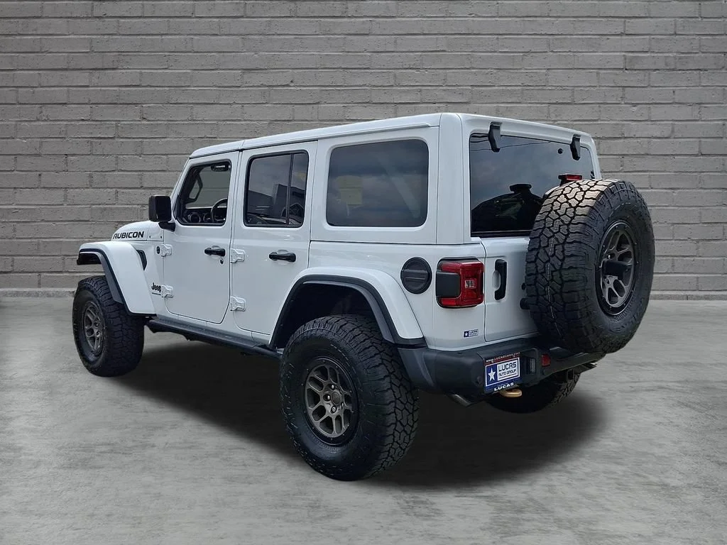 Used 2023 Bright White Clearcoat Jeep Rubicon 392 image 8