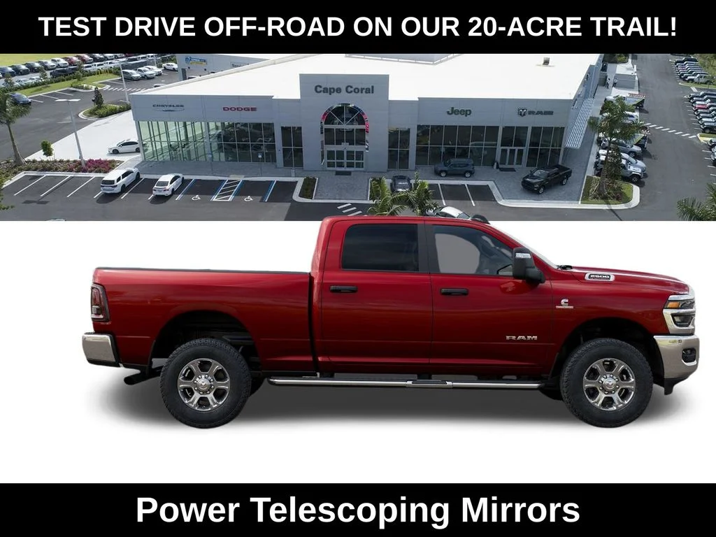 New 2026 Molten Red Pearl-Coat Exterior Paint RAM Big Horn image 22