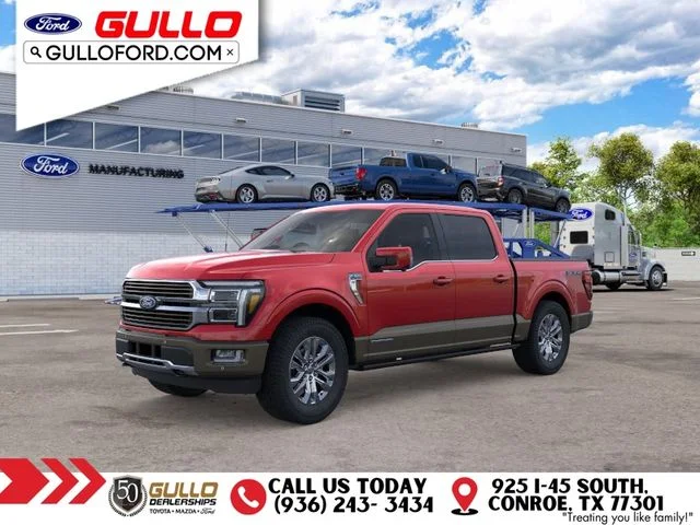 New 2026 Ruby Red Metallic Tinted Clearcoat Ford King Ranch image 1