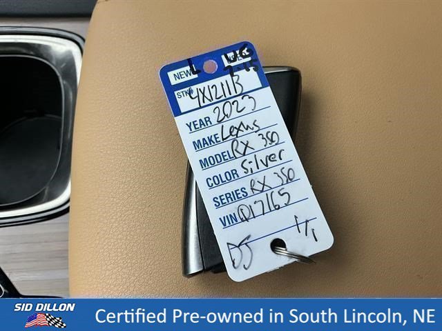 Used 2023 Iridium Lexus RX 350 image 8