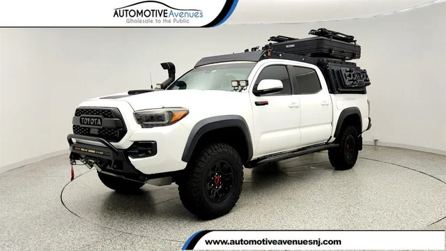 2018 Toyota Tacoma TRD Pro Double Cab 5' Bed V6 4x4 MT w/ Winch, Roof Tent & More