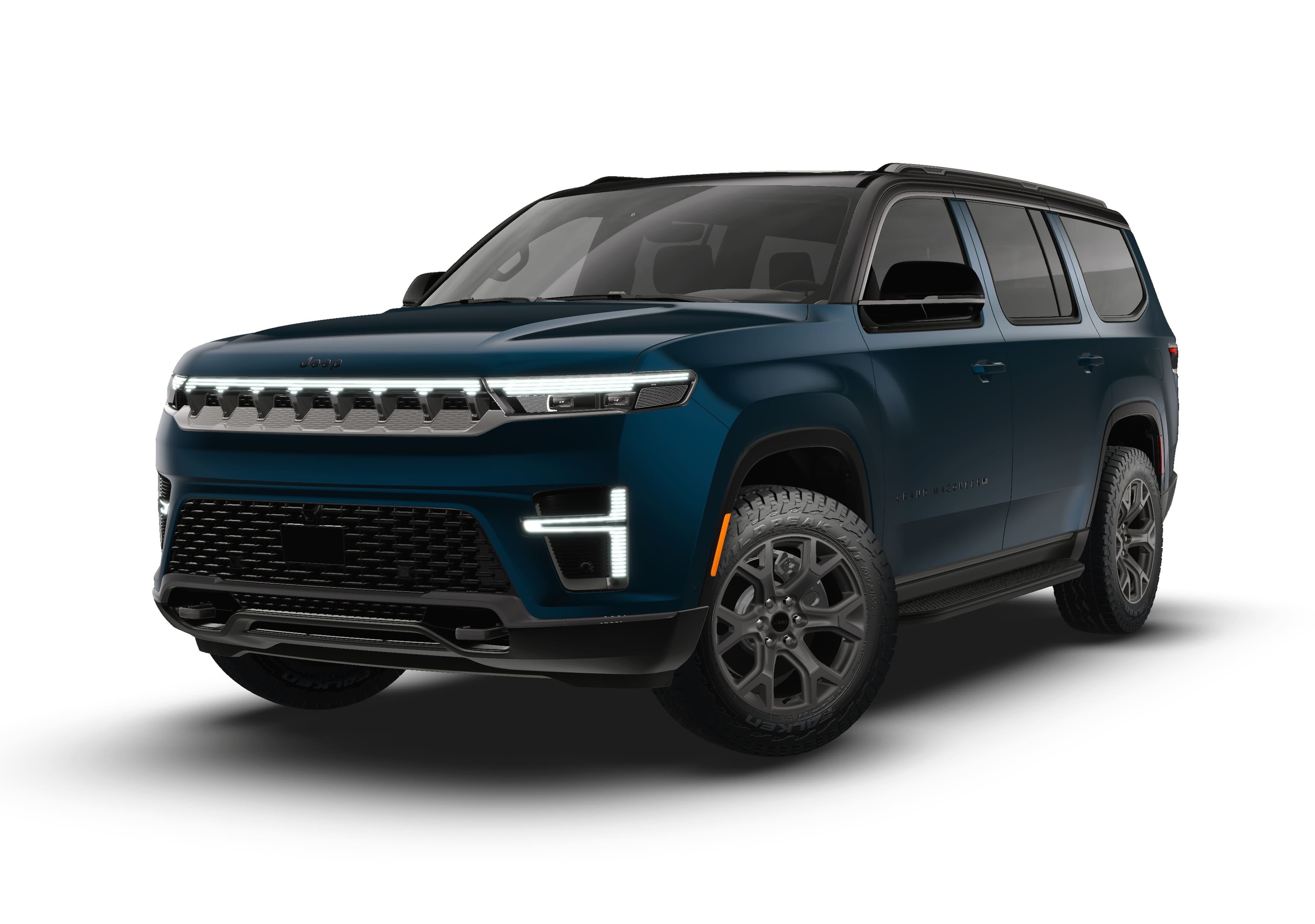 New 2026 Fathom Blue Pearl-Coat Exterior Paint (Late Availability) Jeep Grand Wagoneer image 13