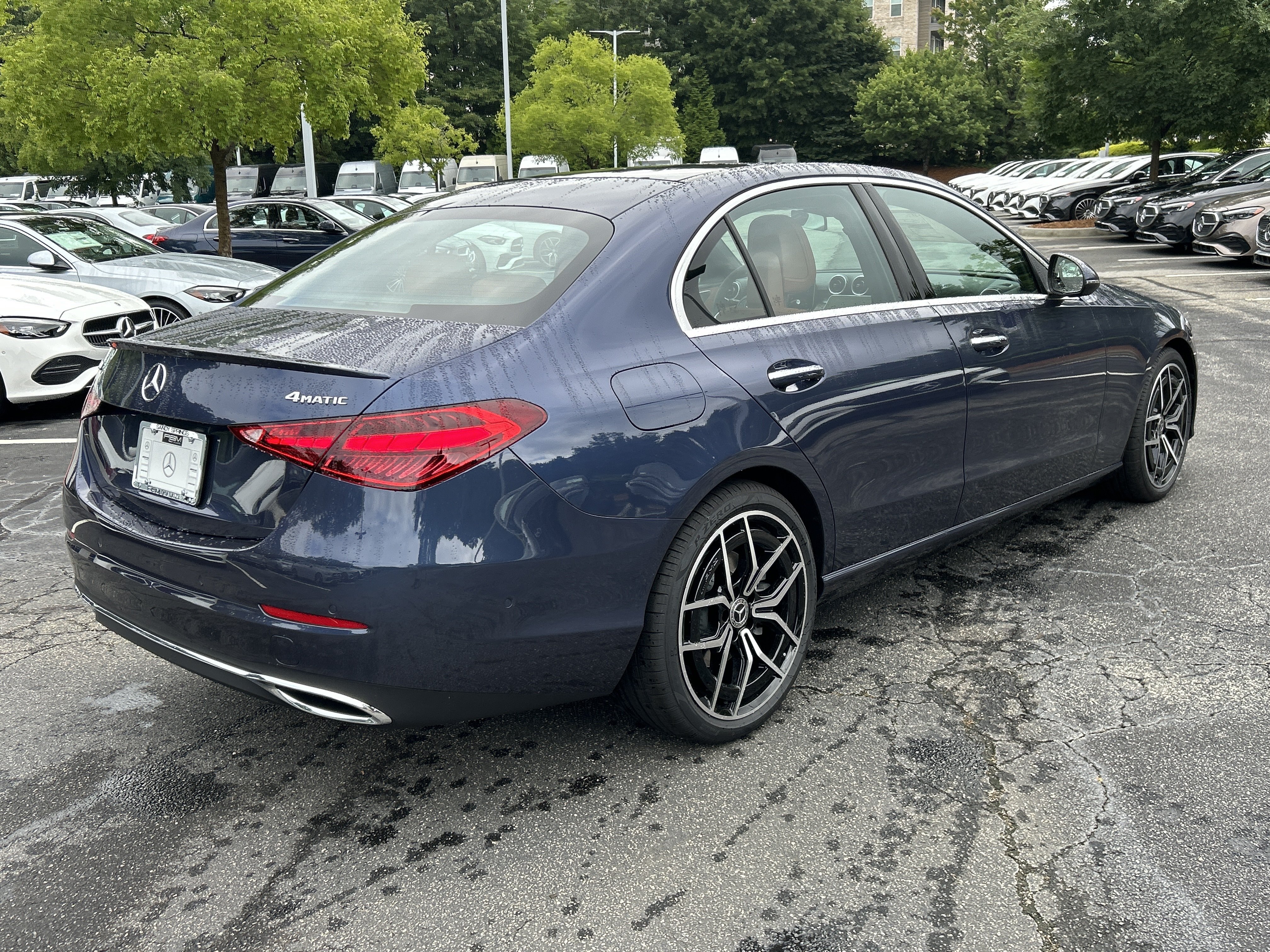 New 2026 Twilight Blue Metallic Mercedes-Benz C 300 4MATIC® Sedan image 6