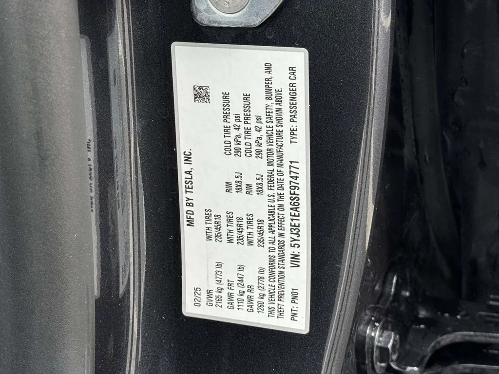 2025 Tesla Model 3 Long Range - Photo 27