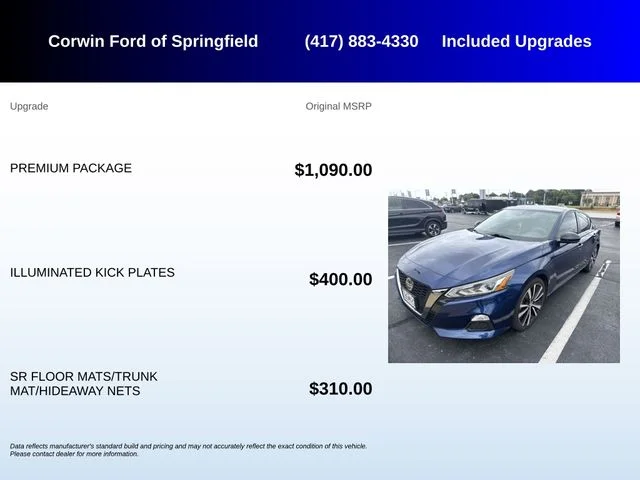 Used 2020 Deep Blue Pearl Nissan 2.5 SR image 5