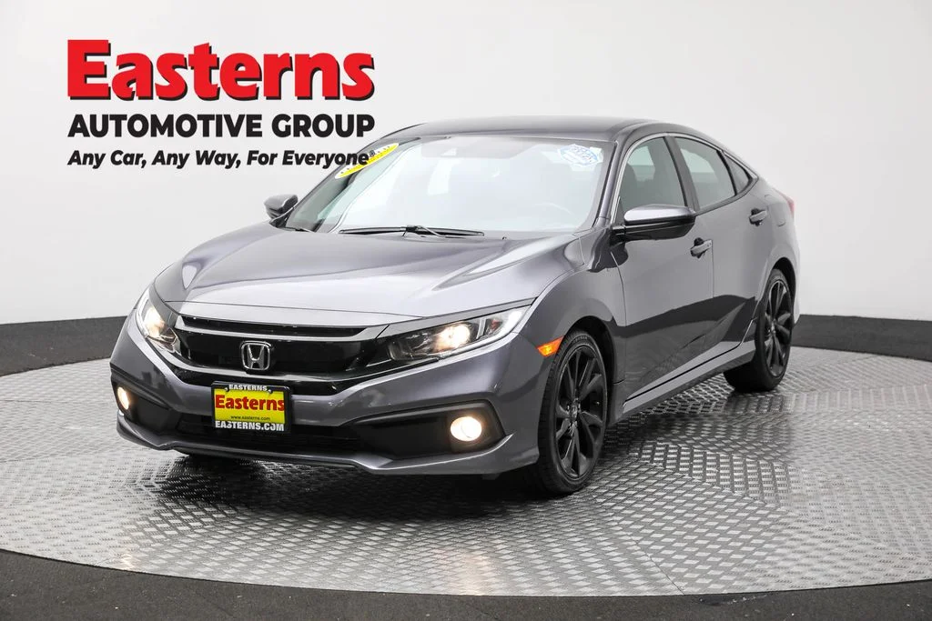 Used 2021 Gray Honda Sport image 1