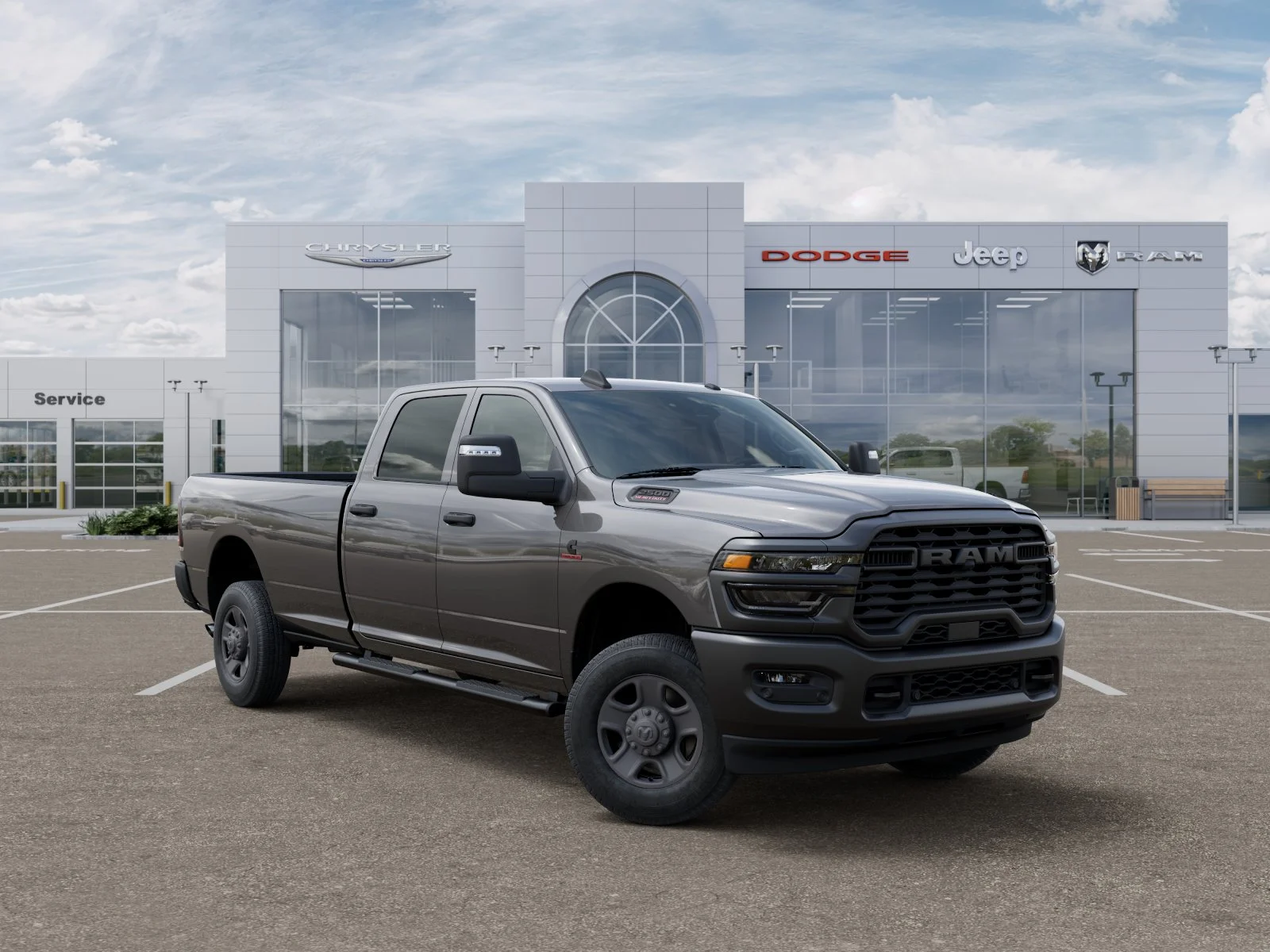 New 2026 Granite Crystal Metallic Clear-Coat Exterior Paint RAM Tradesman image 32