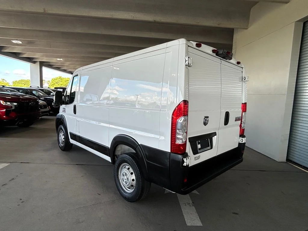 Used 2021 Bright White Clearcoat Ram Low Roof image 3