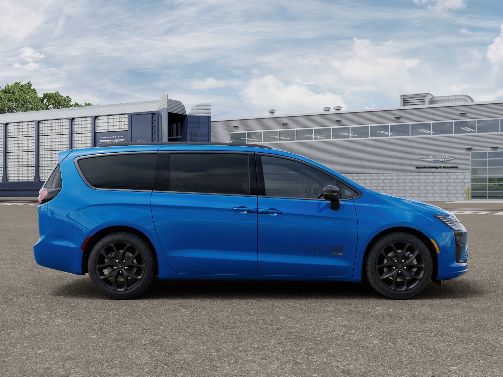 New 2027 Hydro Blue Pearl-Coat Exterior Paint Chrysler Select image 12