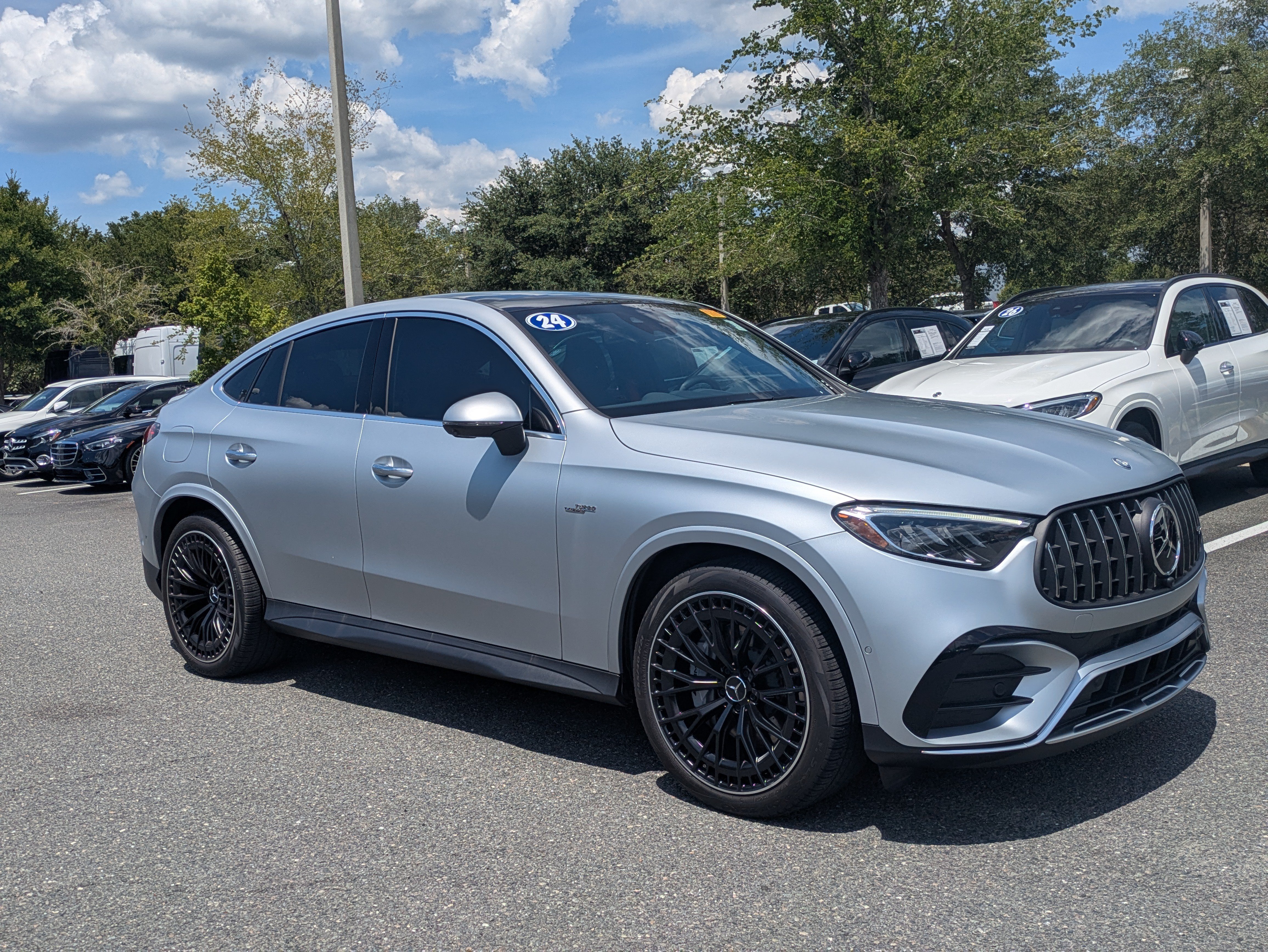 Certified Used 2024 MANUFAKTUR Cirrus Silver Magno Mercedes-Benz AMG® GLC 43 image 2