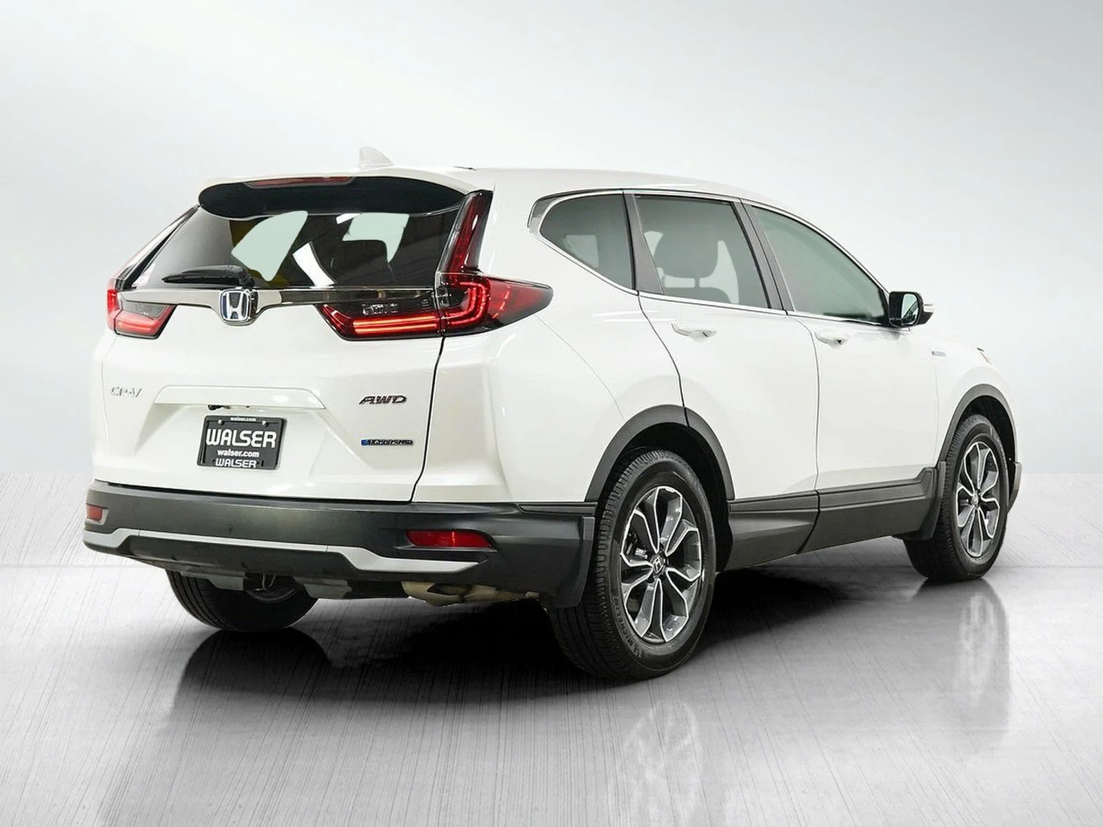 Used 2022 Platinum White Pearl Honda 5D WAGON HYBRID EX image 5