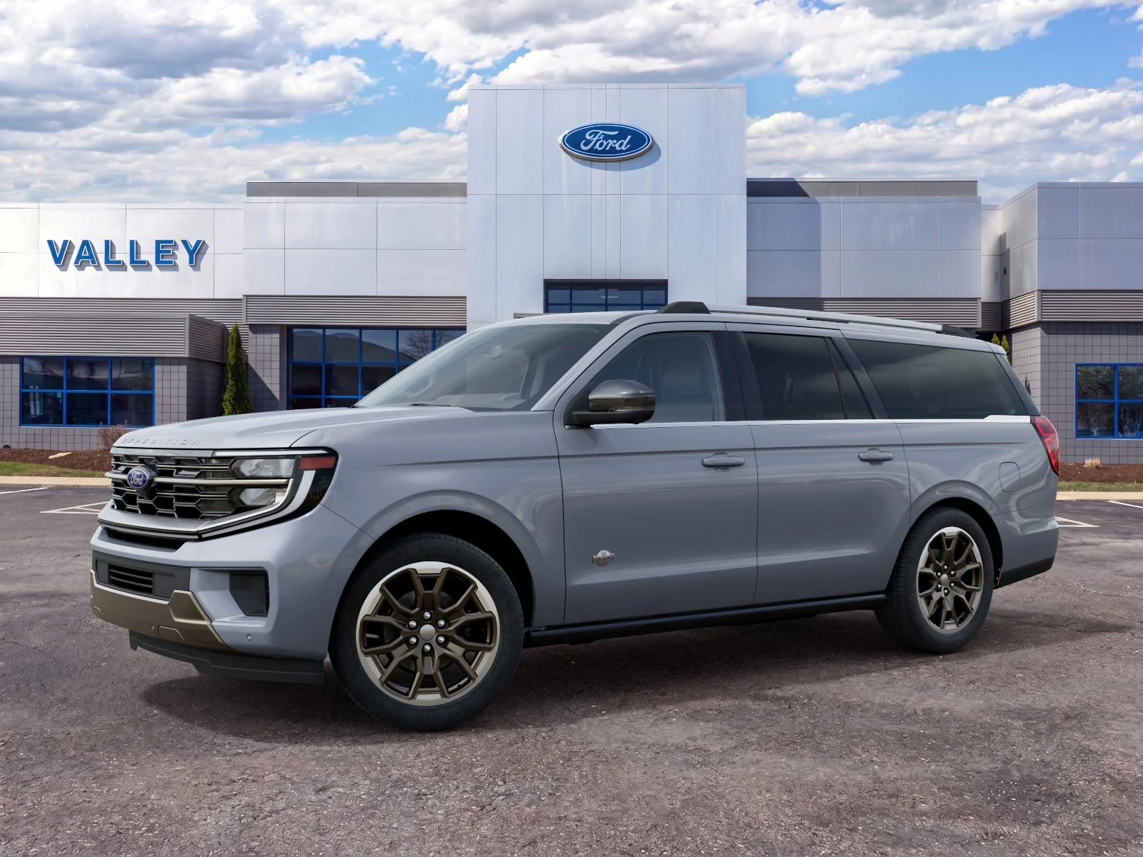 New 2027 Glacier Gray Metallic Tri-Coat Ford MAX King Ranch® image 2