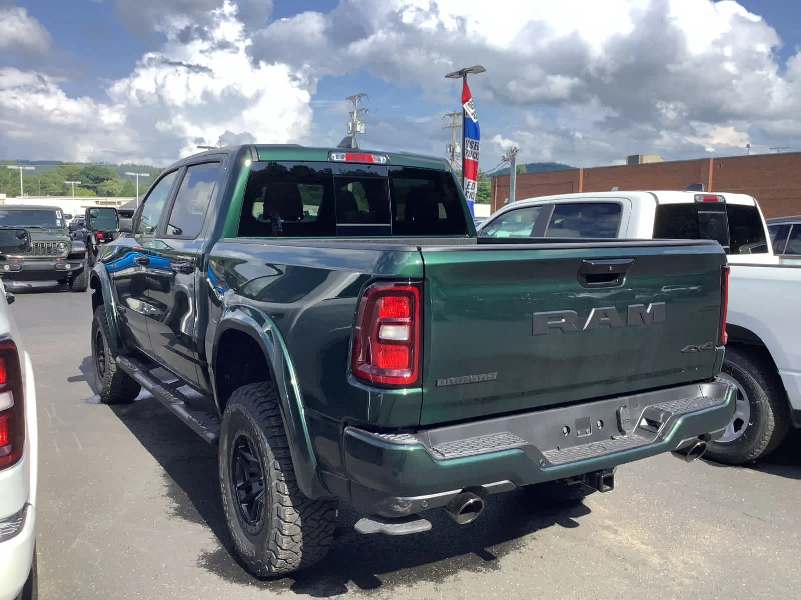 New 2026 Serrano Green Metallic Ram Big Horn image 6