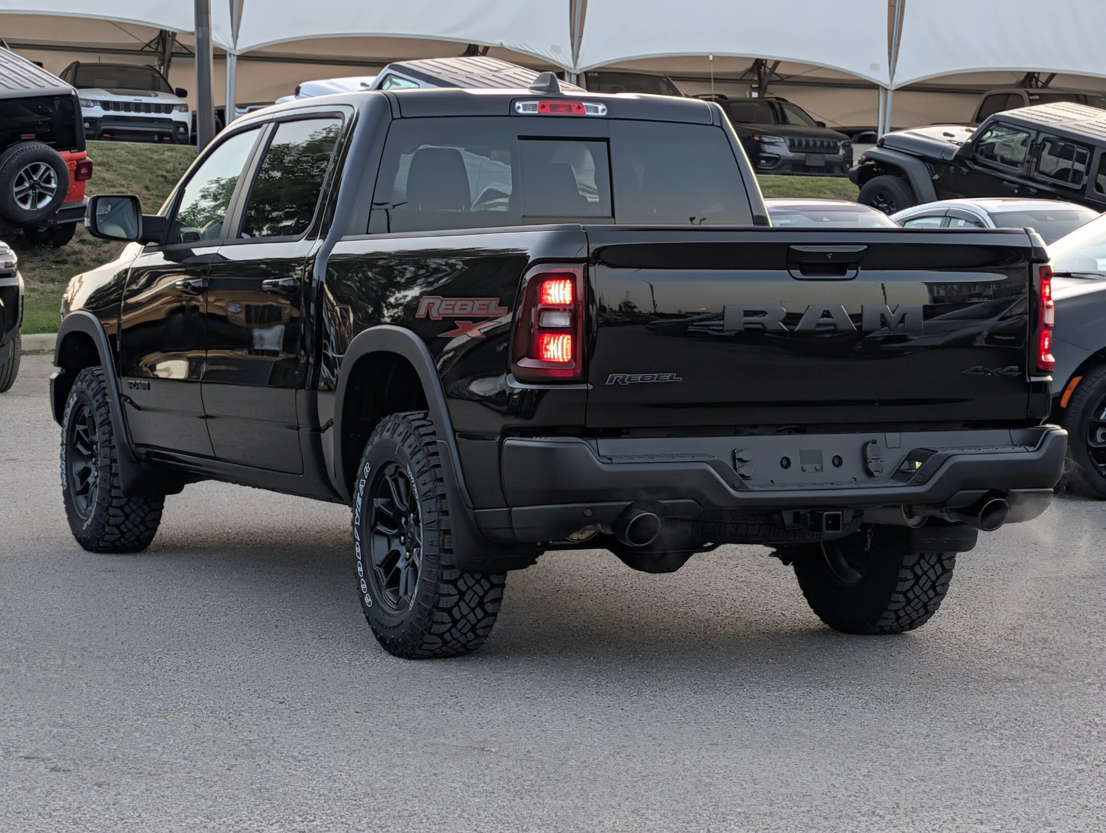 New 2027 Black RAM Rebel - - Rebel X Pkg - Level 2 Grp - Pano Sunroof - Harman/Kardon Audio & More! image 6