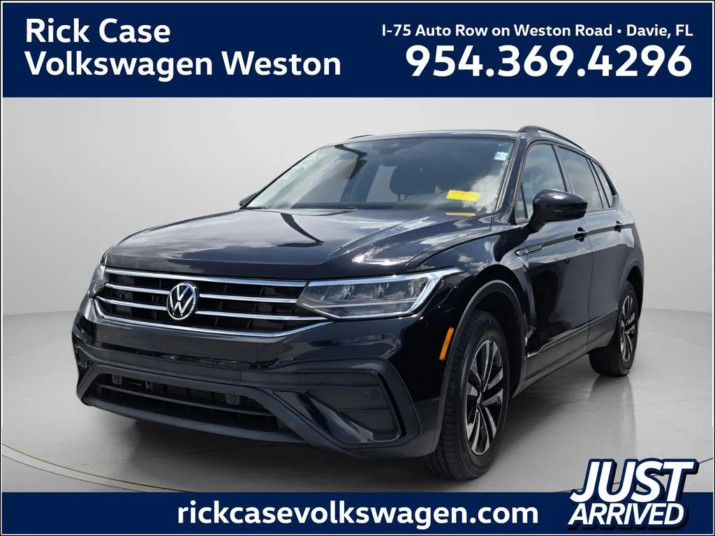 Certified Used 2023 Black Volkswagen 2.0T S image 1