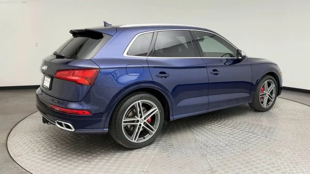 Used 2018 Blue Audi 3.0T Premium Plus image 2