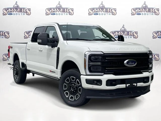 New 2026 Star White Metallic Tri-Coat Ford Platinum image 1