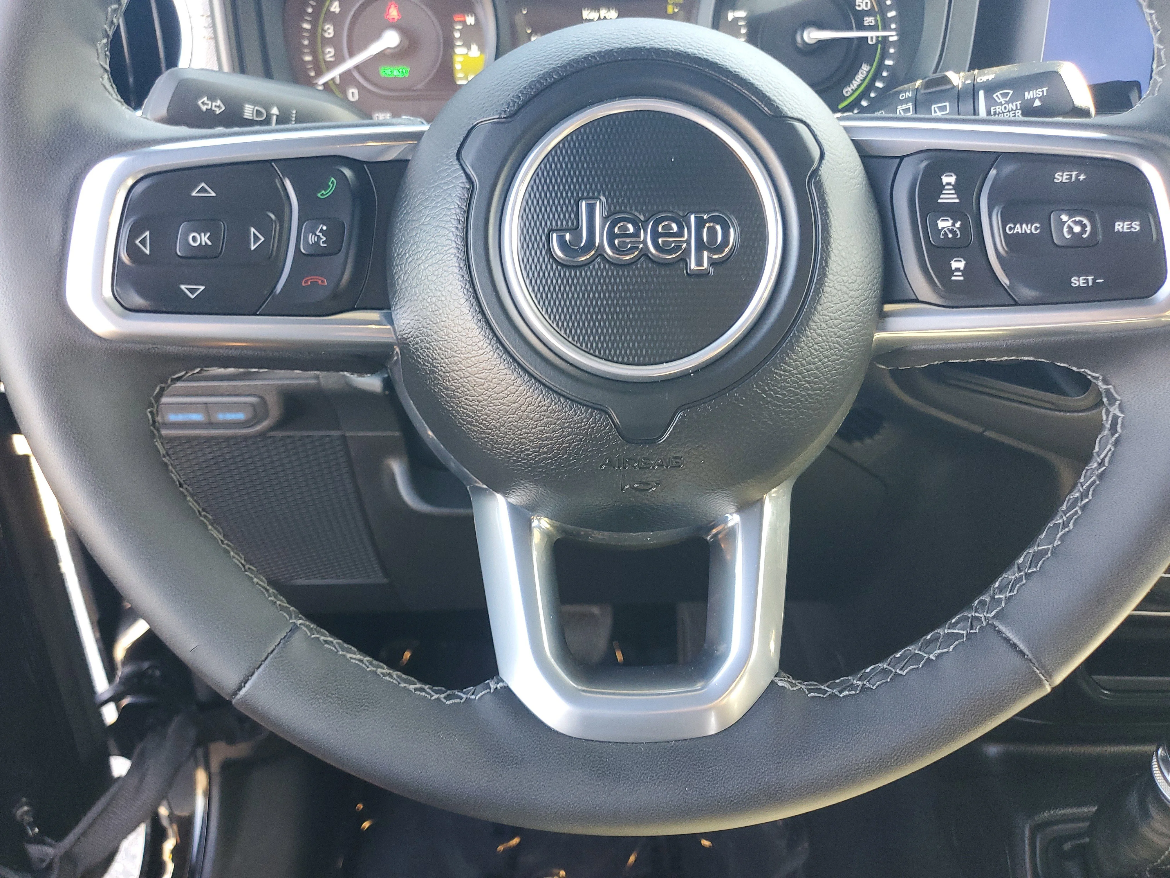 Certified Used 2025 Black Jeep Sahara 4xe image 26