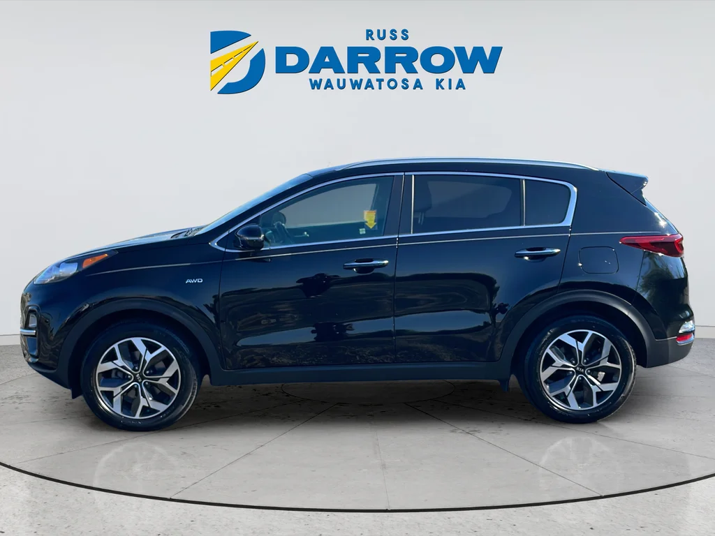 Certified Used 2021 Red Kia EX image 2
