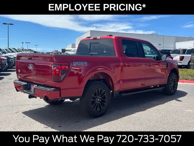 New 2025 Rapid Red Metallic Tinted Clearcoat Ford XLT image 6