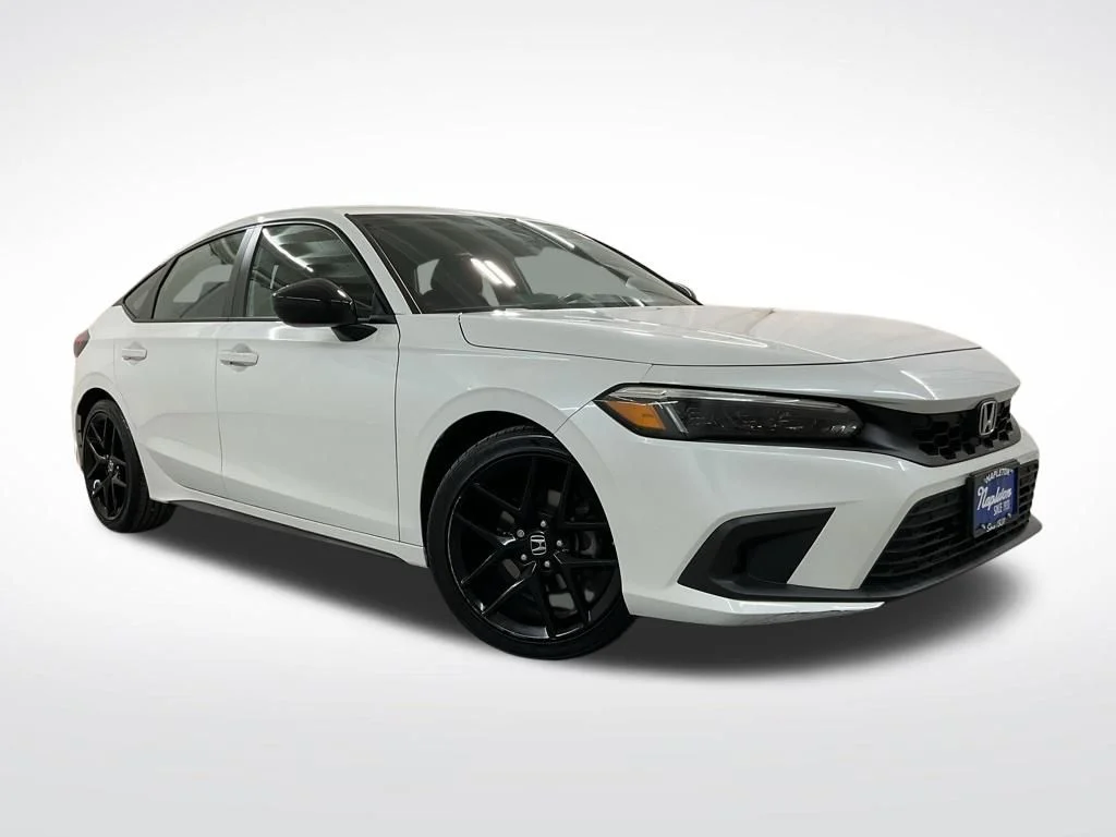 Certified Used 2023 Platinum White Honda Sport image 5