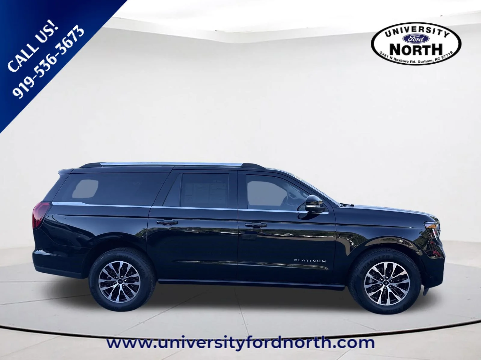 Used 2025 Black Metallic Ford Platinum image 8