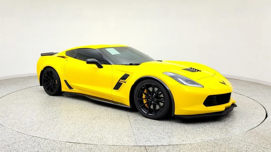 Used 2019 Corvette Racing Yellow Tintcoat Chevrolet 2dr Grand Sport Coupe w/2LT& 7-Speed Manual image 3