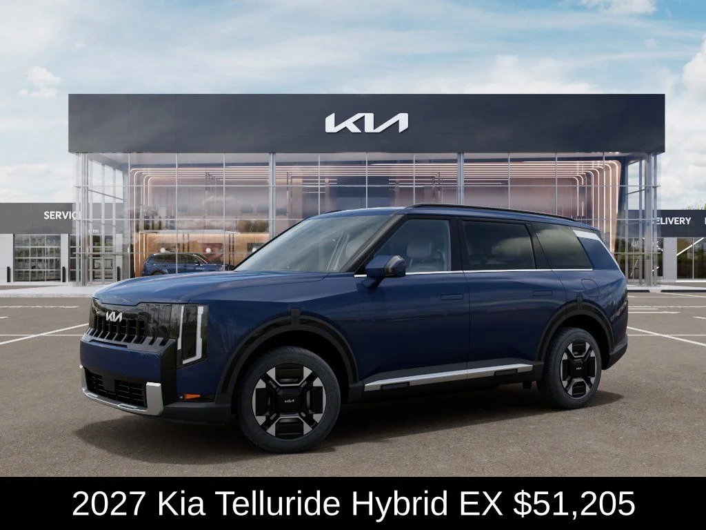 New 2027 Midnight Lake Blue Kia EX image 4