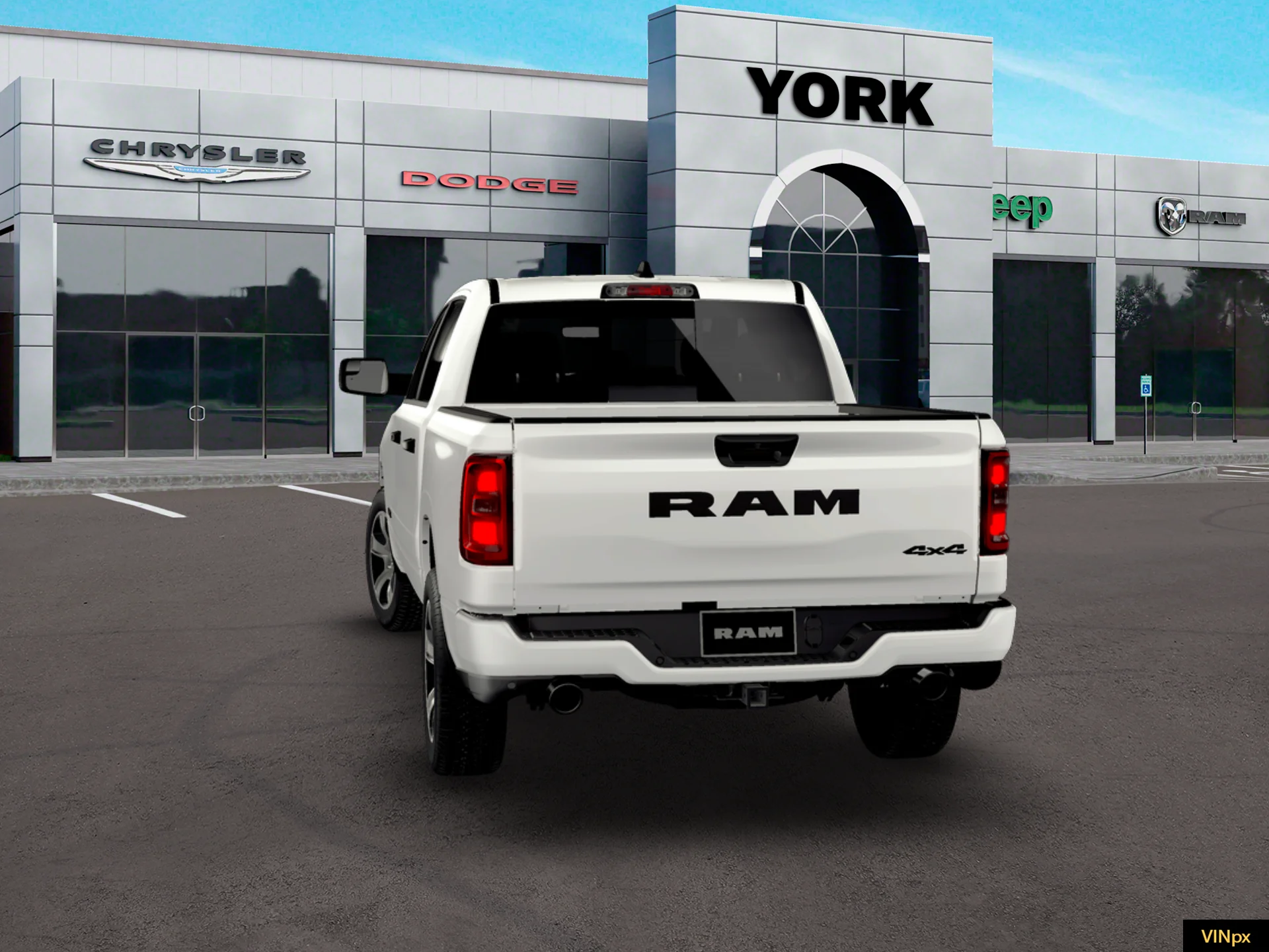New 2026 Bright White Clear-Coat Exterior Paint RAM Express image 25