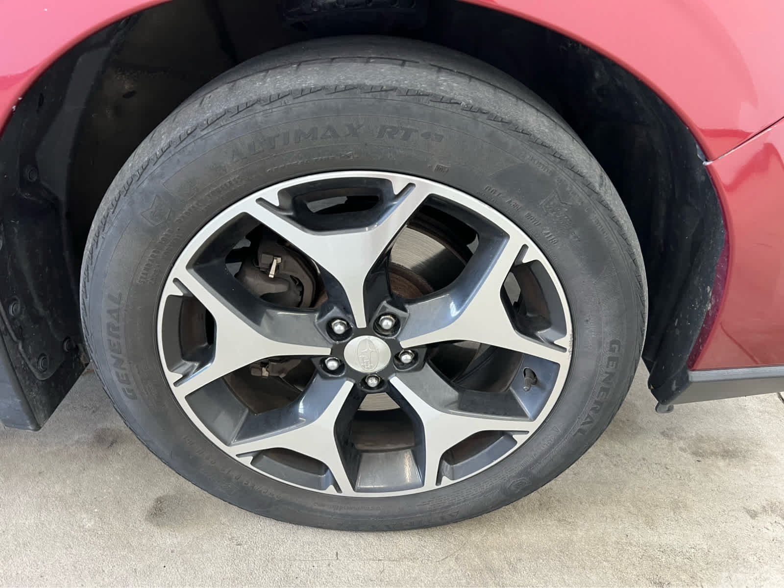 Used 2015 Venetian Red Pearl Subaru 2.0XT Touring image 8