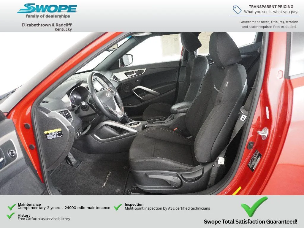 Used 2017 Boston Red Metallic Hyundai Value Edition image 12