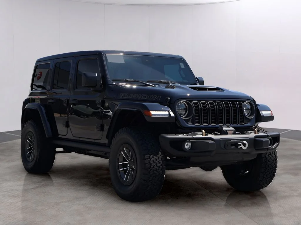 Used 2024 Black Clearcoat Jeep Rubicon 392 image 3