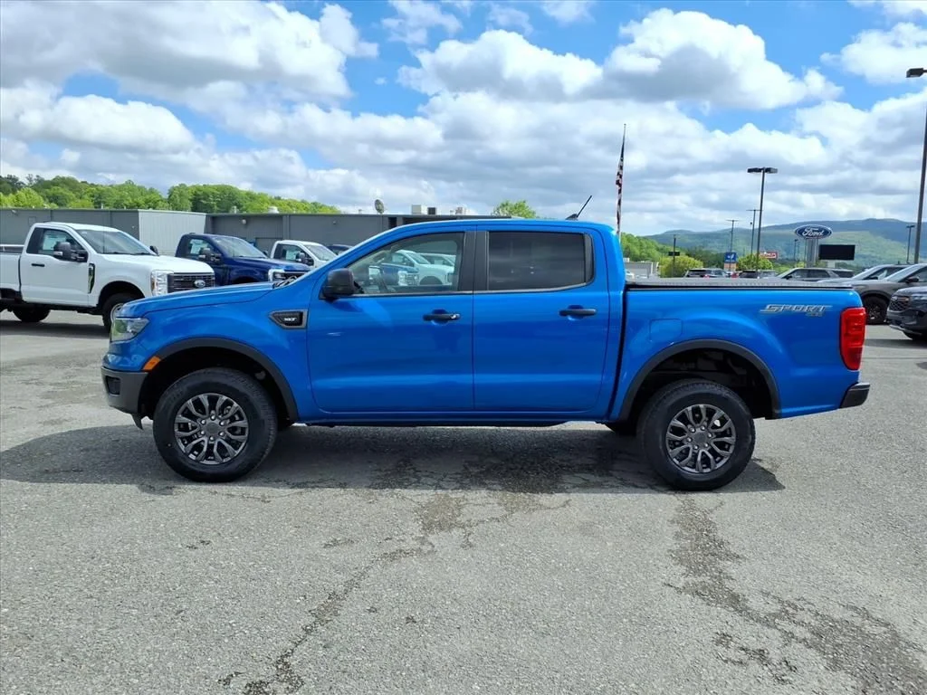 Used 2021 Blue Metallic Ford XLT image 2