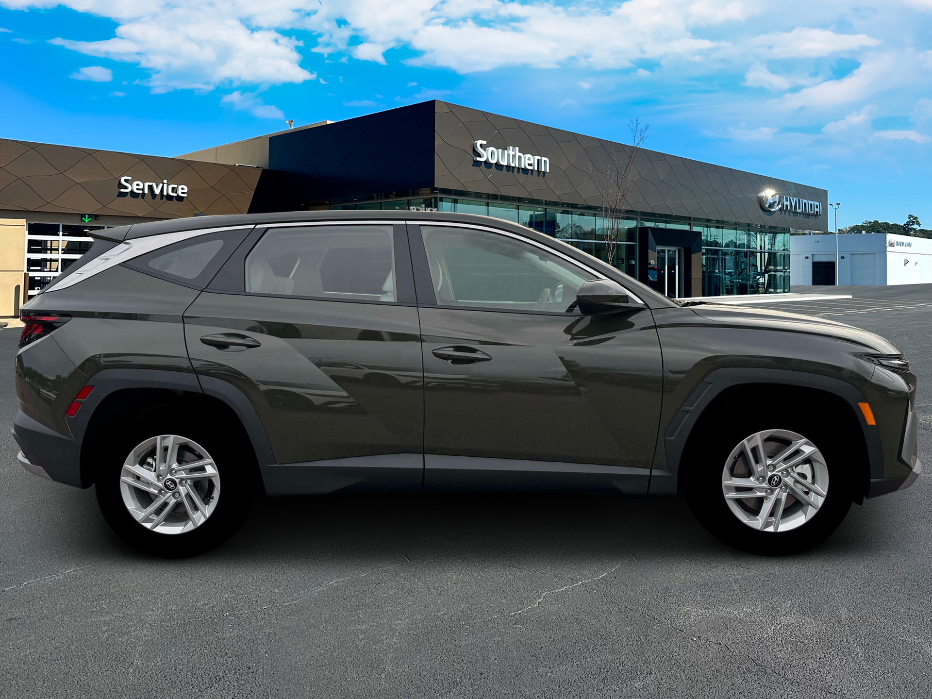New 2026 Green Hyundai SE AWD image 9