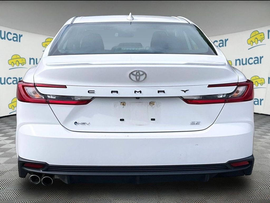 Used 2025 White Toyota SE image 3