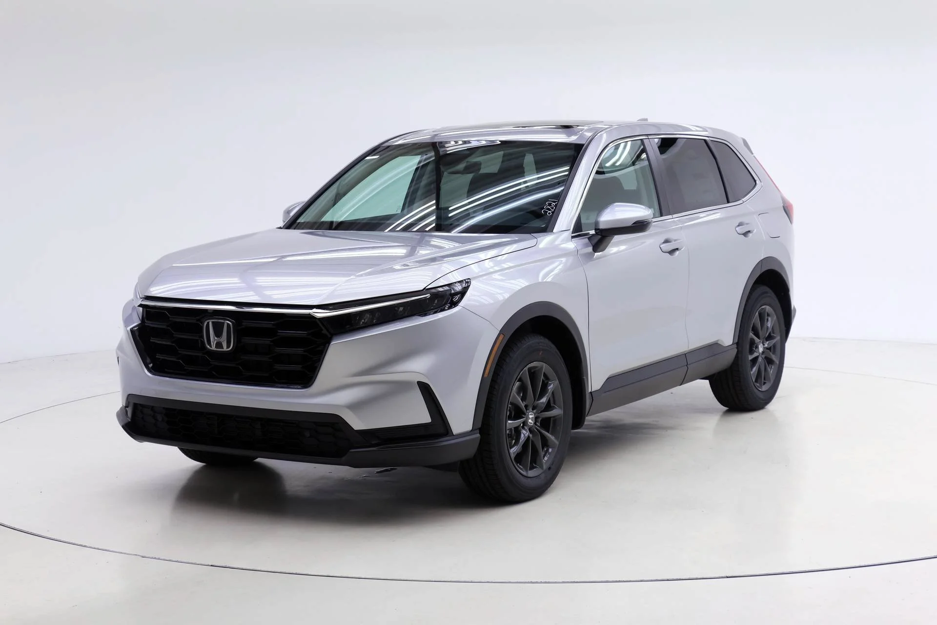 New 2027 Solar Silver Metallic Honda EX-L image 1