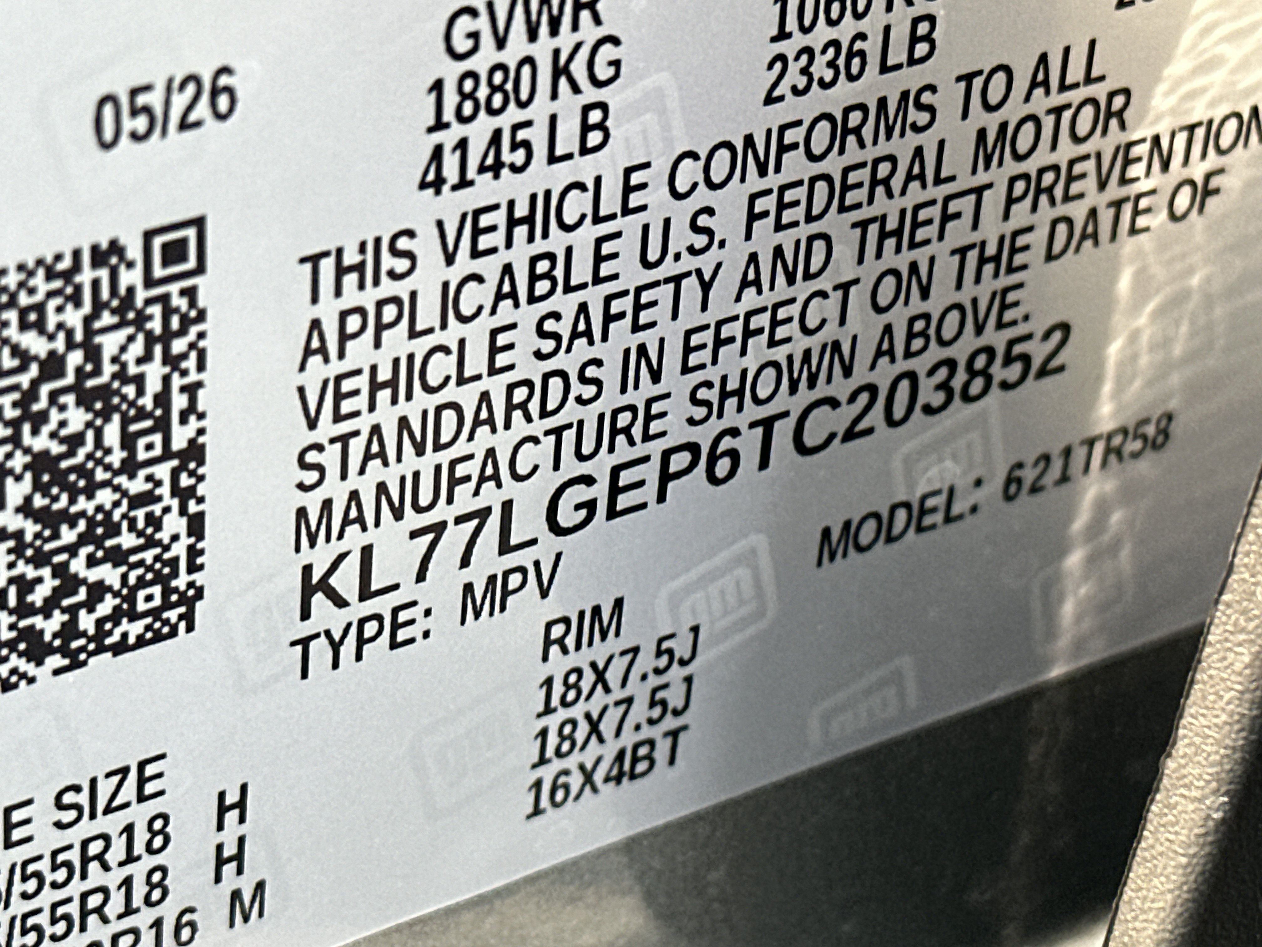 New 2026 Sterling Gray Metallic Chevrolet 1RS image 31