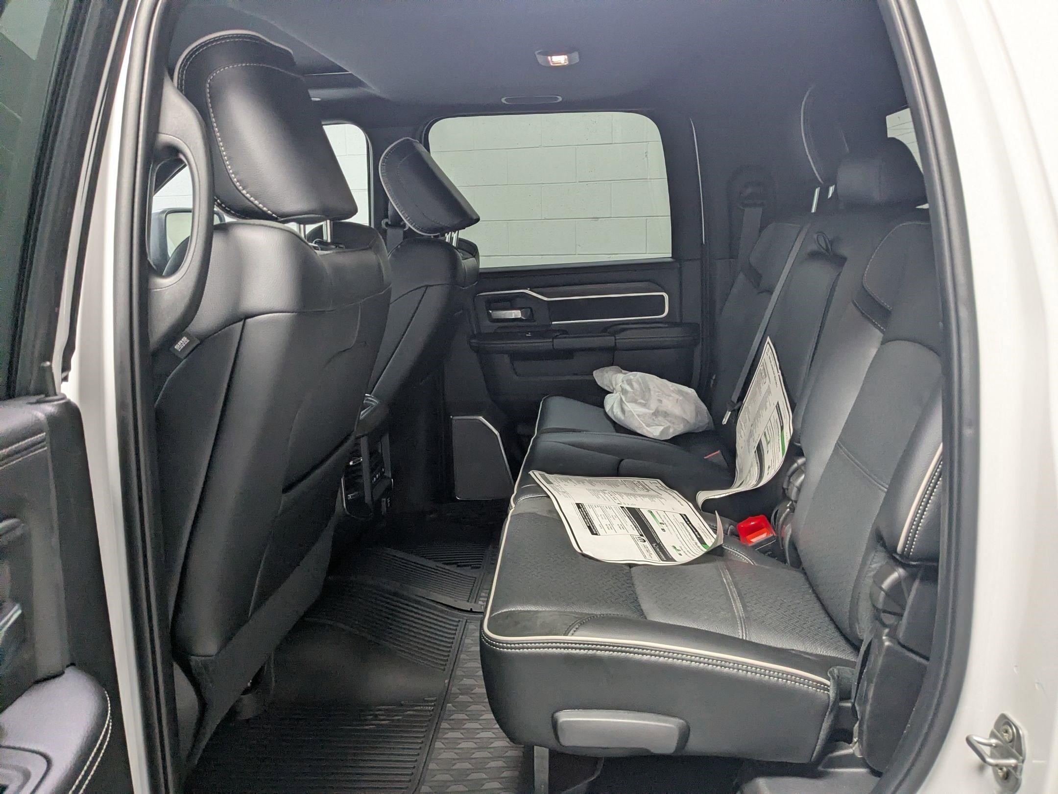 New 2026 Bright White Clear-Coat Exterior Paint RAM Laramie image 19