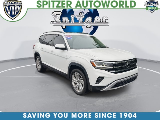 Used 2023 White Volkswagen 3.6L V6 SE w/Technology image 3
